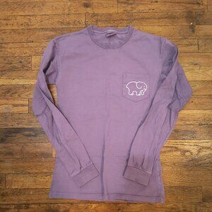 Ivory Ella Purple Long Sleeve T-Shirt
